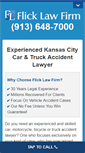 Mobile Screenshot of flicklawfirm.com